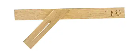 ULMIA Gehrmaß aus Weißbuche Schienenlänge 400 mm Neuheit
