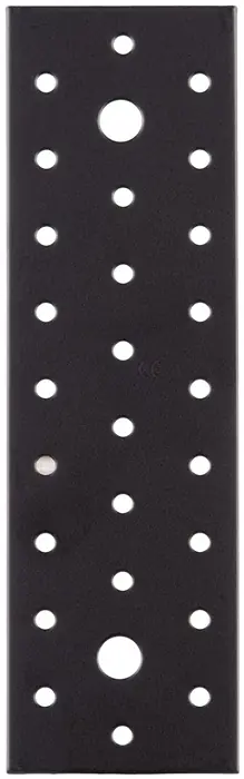 Lochplatte H200xB60xS2mm STA roh,verzinkt,schwarz ku.-besch.GAH VE: 25 Stück Sale