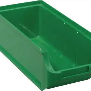 Sichtlagerkasten Profi-Plus L215xB102xH75mm PP grün ALLIT VE: 20 Stück Begrenztes Angebot