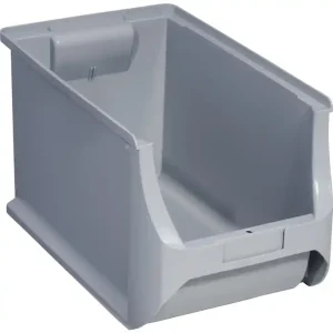 Direktkauf Sichtlagerkasten Profi-Plus L355xB205xH200mm PP grau ALLIT VE: 8 Stück