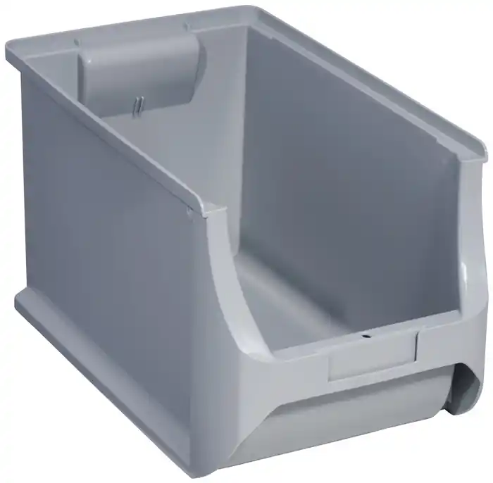 Direktkauf Sichtlagerkasten Profi-Plus L355xB205xH200mm PP grau ALLIT VE: 8 Stück