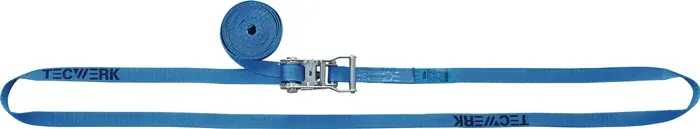 Expressversand Zurrgurt DIN EN 12195-2 L.8m B.35mm m.Ratsche LC U 2000 daN TECWERK
