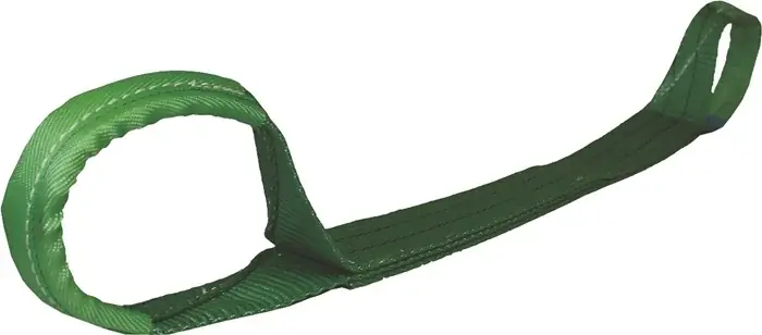 Hebeband DIN EN 1492-1 L.2m grün Tragf.einf.2000kg TECWERK Abverkauf