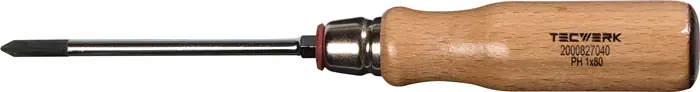 Wochenendangebot Schraubendreher Gr.PH 3 Klingen-L.150mm Holzgr.Rundkl.m.6KT Ans.TECWERK