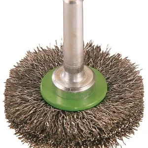 Versand Am Gleichen Tag Rundbürste D.30mm Drahtstärke 0,2mm VA 9mm 20000min-¹ TECWERK