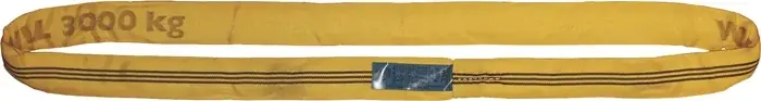 Schneller Versand Rundschlinge DIN EN 1492-2 Umfang 2m gelb Tragf.einf.3000kg TECWERK