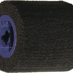 Satinierwalze Vlies 80 coarse braun Ø110xB100mm 19mm TECWERK Direkt Vom Hersteller