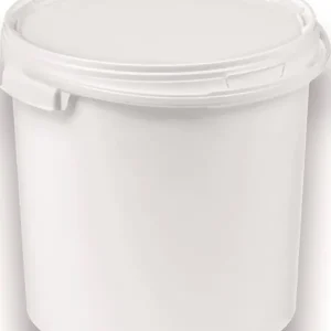 Eimer 15l PP weiß Bügelgr.u.Stülpdeckel D.308mm H.316mm Nur Für Kurze Zeit