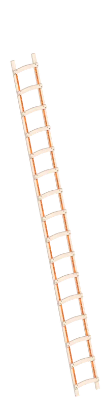 Layher Holzdachdeckerleiter 1046 mit Durchbruchsicherung Schnäppchen