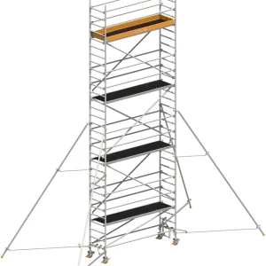 Layher Uni Standard Fahrgerüst mit 5 Meter Gerüststützen Preiswert