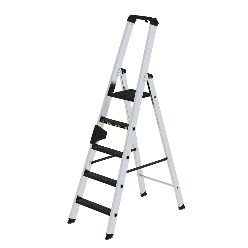 Sofort Bestellen MUNK Stufen-Stehleiter 250 kg einseitig begehbar mit Clip-Step R13