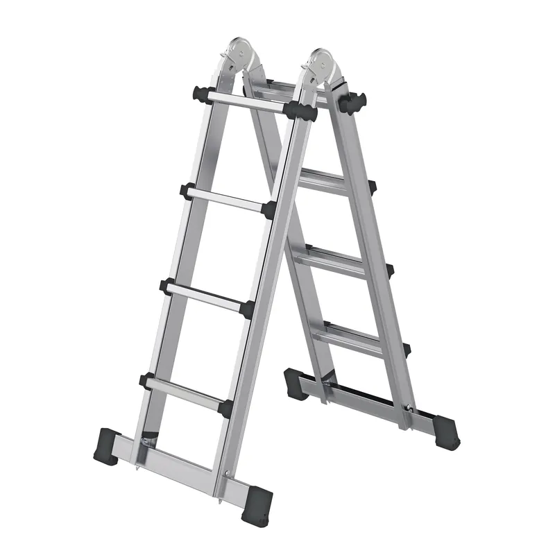Neue Kollektion MUNK Teleskopleiter 4-teilig mit Traversen