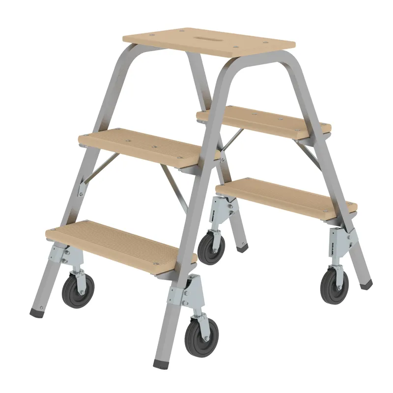 MUNK Stahl-Holz-Tritt mit 150 mm Stufen Top-Angebot