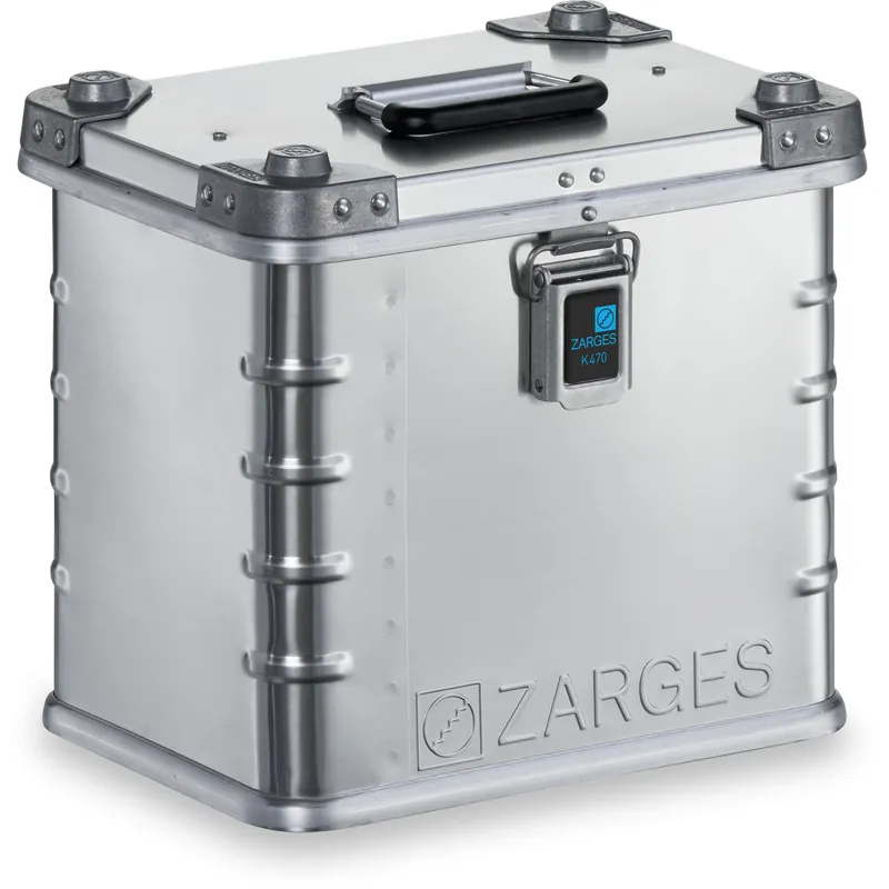 ZARGES Universalkiste K 470 - Aluminium Echt