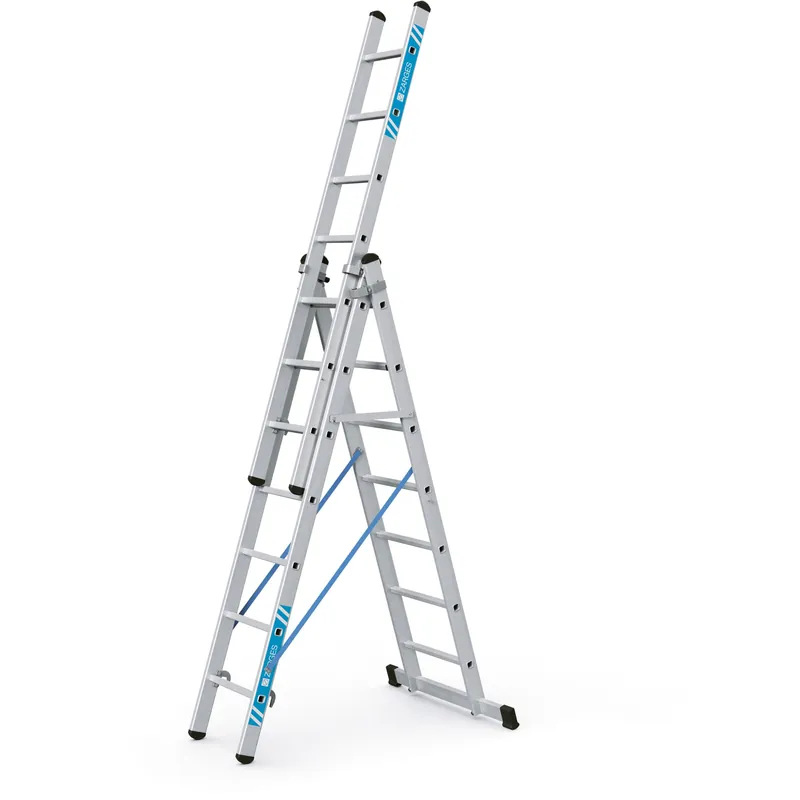 Sofort Bestellen ZARGES Gebördelte Mehrzweckleiter Skymaster X - 3-teilig