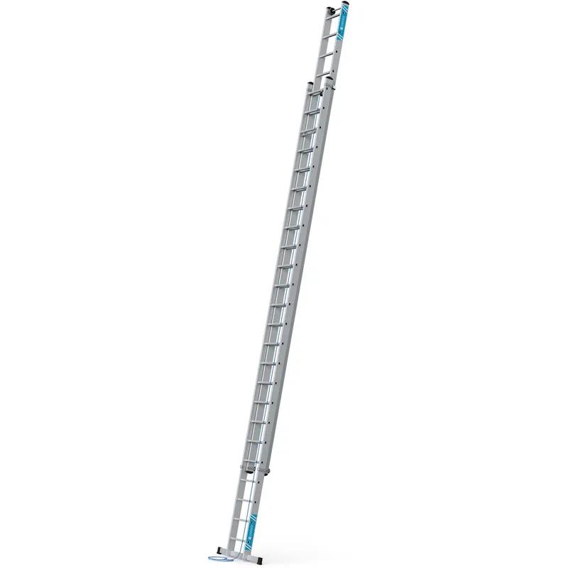 Abverkauf ZARGES Gebördelte Sprossen-Seilzugleiter Skyline 2E - 2-teilig