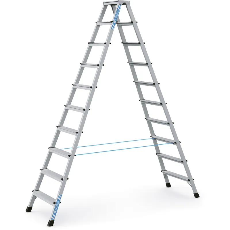 Saisonangebot ZARGES Genietete Stufen-Stehleiter XLstep B - Aluminium eloxiert