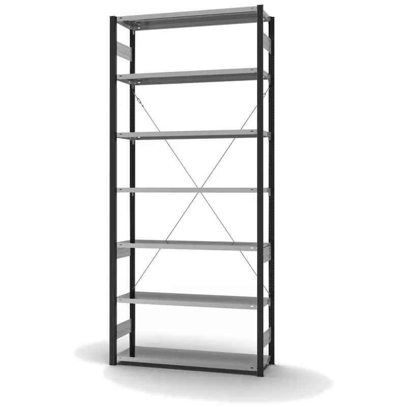 Saisonangebot hofe Fachbodenregal zur Einseitigen Nutzung - Stecksystem ORION PLUS