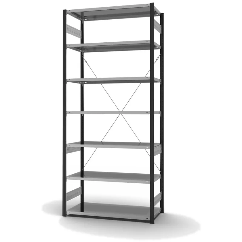 hofe Fachbodenregal zur Einseitigen Nutzung - Stecksystem ORION PLUS Neu Im Sortiment