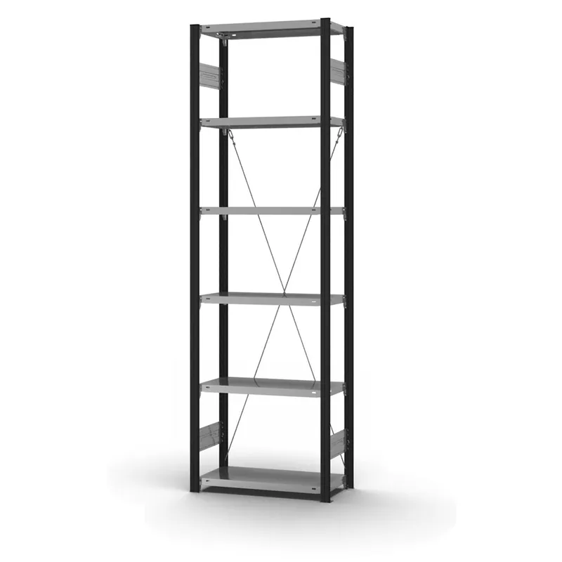 Neue Kollektion hofe Fachbodenregal zur Einseitigen Nutzung - Stecksystem ORION PLUS