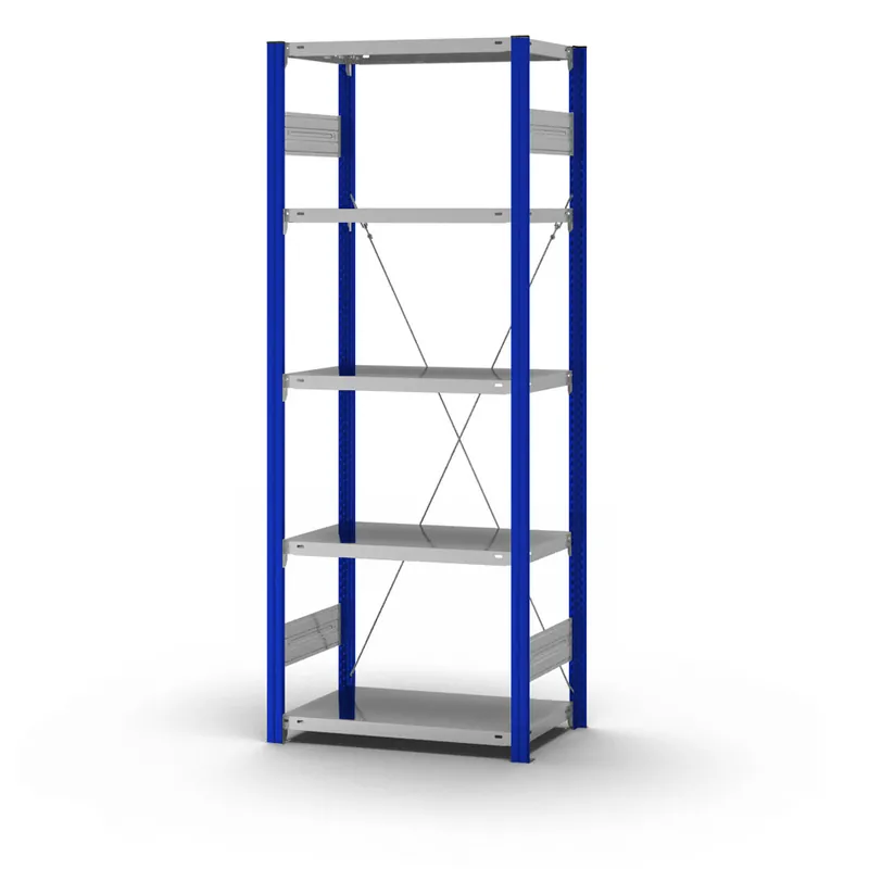 hofe Fachbodenregal zur Einseitigen Nutzung - Stecksystem ORION PLUS Top-Angebot