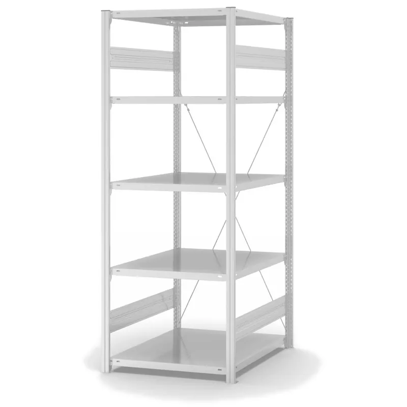 hofe Fachbodenregal zur Einseitigen Nutzung - Stecksystem ORION PLUS Super-Preis
