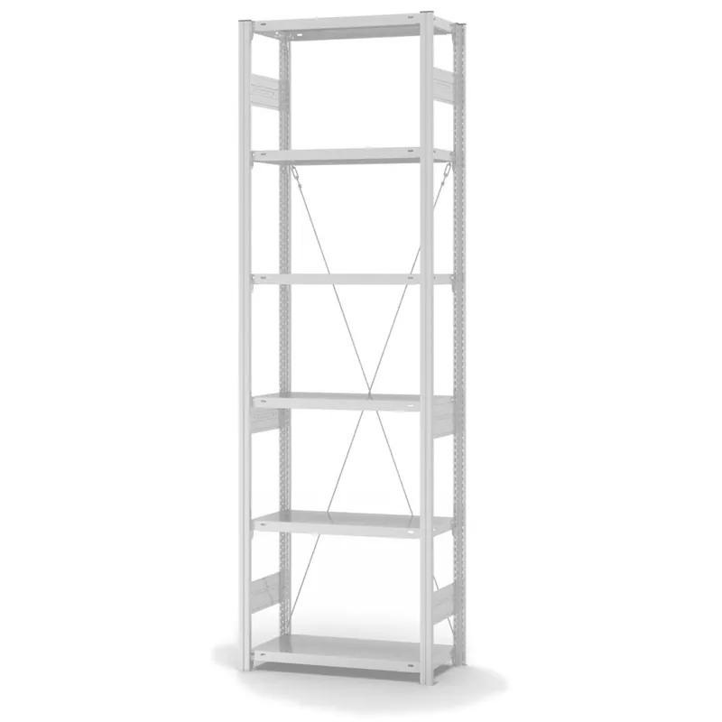 Begrenztes Angebot hofe Fachbodenregal zur Einseitigen Nutzung - Stecksystem ORION PLUS