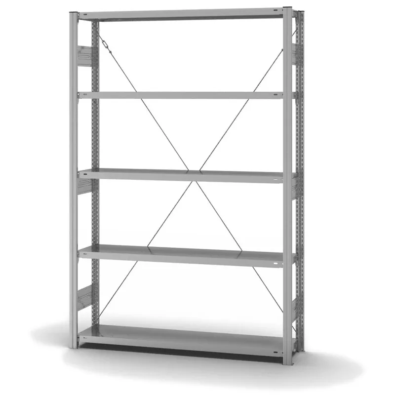 Highlight hofe Fachbodenregal zur Einseitigen Nutzung - Stecksystem ORION PLUS
