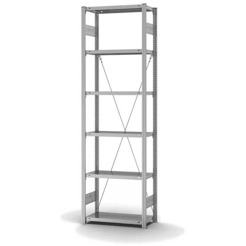 Sonderangebot hofe Fachbodenregal zur Einseitigen Nutzung - Stecksystem ORION PLUS