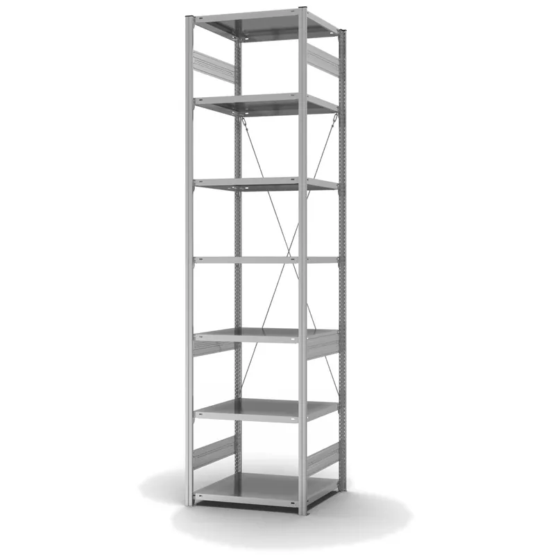 Saisonangebot hofe Fachbodenregal zur Einseitigen Nutzung - Stecksystem ORION PLUS