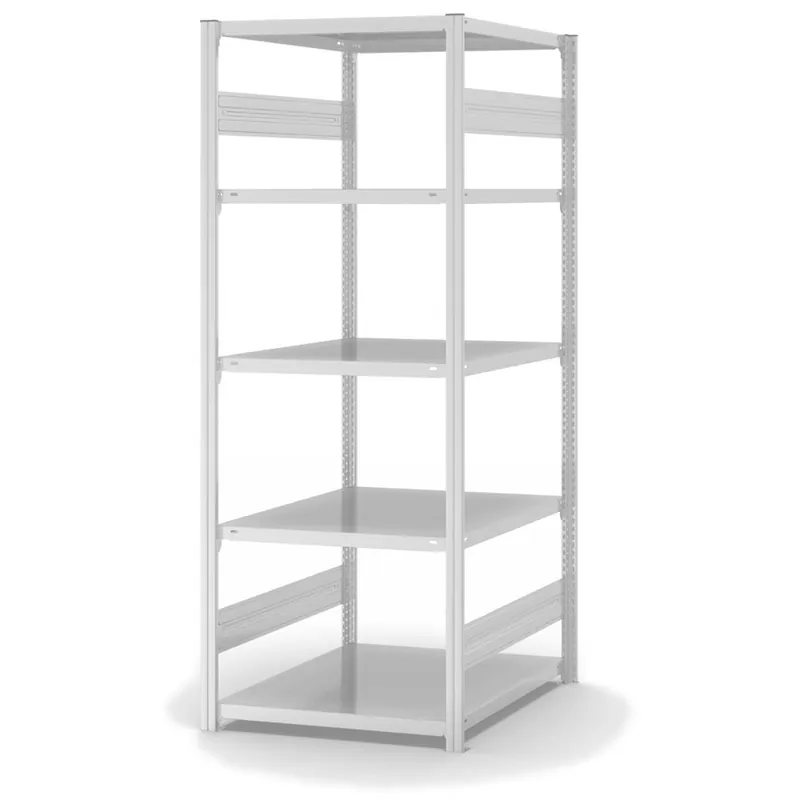 Sale hofe Fachbodenregal zur Beidseitigen Nutzung - Stecksystem ORION PLUS