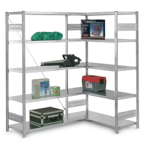 Top-Preis hofe Eck-Fachbodenregal zur Einseitigen Nutzung - Stecksystem ORION PLUS