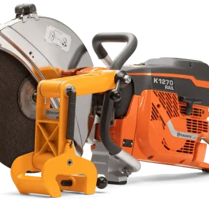 Begrenztes Angebot Husqvarna Schienen-Trennschleifer K 1270 Rail inkl. RA10 Schienenkralle