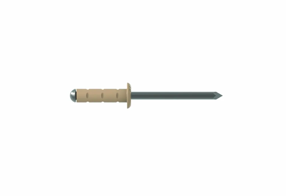 GESIPA PolyGrip® Farbige Blindniete Alu/Niro - Flachrundkopf Markenware