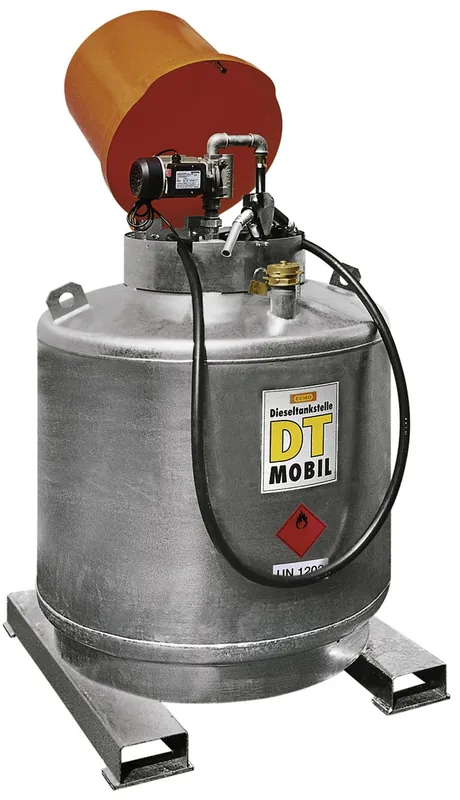 Sofort Bestellen CEMO DT MOBIL Diesel-Einzeltankanlage feuerverzinkt - ohne Pumpe