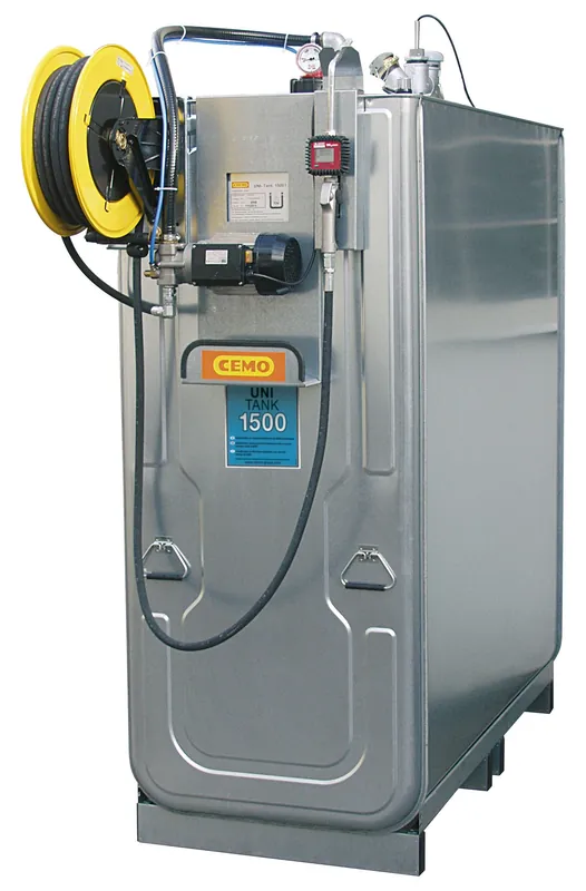 CEMO UNI Schmierstoff-Kompaktanlage elektrisch mit E-Pumpe Zertifiziert