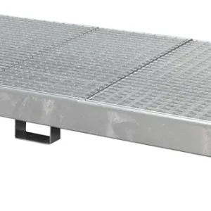 CEMO Stahl-Auffangwanne für 200l Fässer Markenprodukt