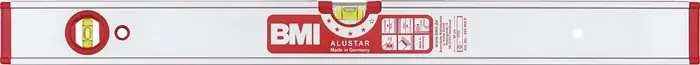 Neue Kollektion Wasserwaage ALUSTAR 80cm Alu.silber ± 0,5 mm/m BMI