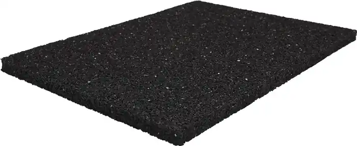 Neue Ware Bautenschutzmatte B.1,25m L.10m D.10mm schwarz Granulatgummi