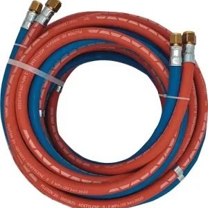 Autogengasschlauch L.15m ID 6/9mm Wandst.5/3,5mm blau/rot Direktkauf
