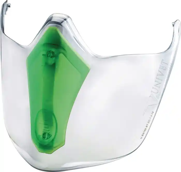 Visier 6x3 PC Visier:getönt einstellbares Belüftungssystem EN 166b,EN 170 UNIVET Beliebt