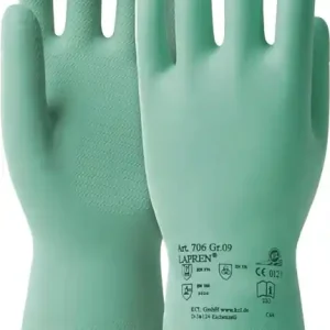 Jetzt Kaufen Chemiehandschuh Lapren 706 Gr.10 grün EN 388,EN 374 PSA III HONEYWELL VE: 10 Paare