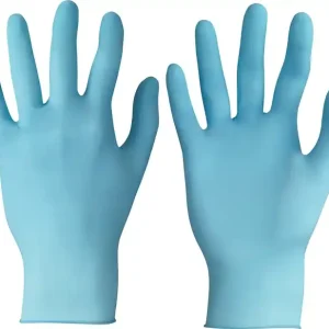 Einw.-Handsch.TouchNTuff® 92-670 Gr.8,5-9 hellblau Nitril 100 St./Box Garantierte Lieferung