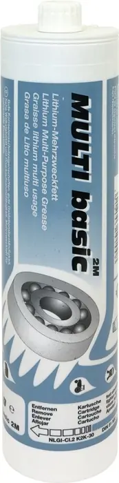 Lithiummehrzweckfett MULTI basic 2M 500g hell Schraubkartusche MATO VE: 12 Stück Top-Angebot