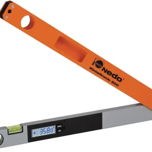 Nur Heute Winkelmessgerät Winkeltronic Messber.0-355Grad Schenkel-L.60cm 0,1Grad NEDO