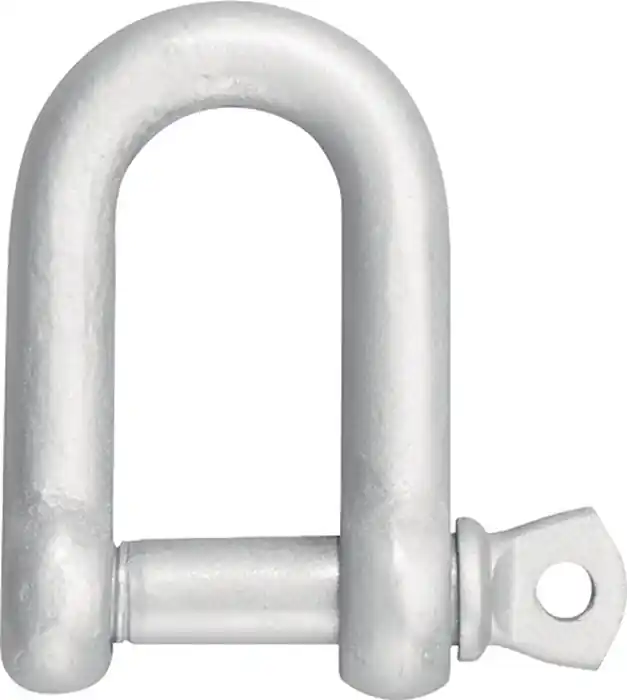 Schäkel Trgf.1500kg Bügel/Bolzen 22mm ger.Form VE=10 St. Abverkauf