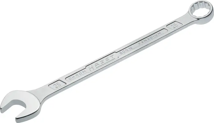 Rabatt Ringmaulschlüssel 600N SW 25mm L.354mm Form A Spezialstahl HAZET