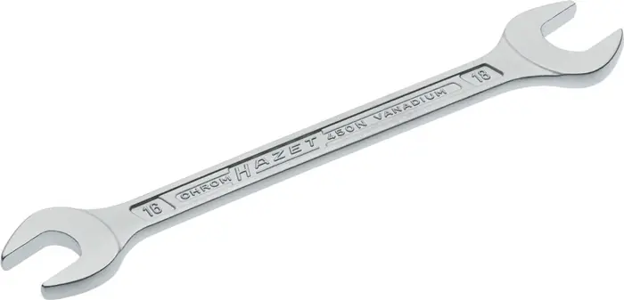 Versand Am Gleichen Tag Doppelmaulschlüssel 450N 16x18mm L.205,7mm verchr.HAZET