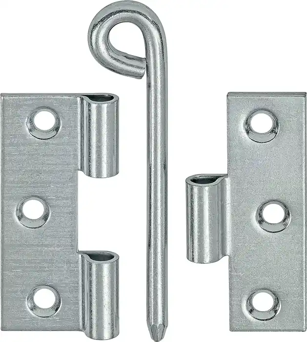 Kulissenscharnier H.70mm B.55mm S.3mm STA blau verz.geschlagen VORMANN VE: 20 Stück Nur Für Kurze Zeit
