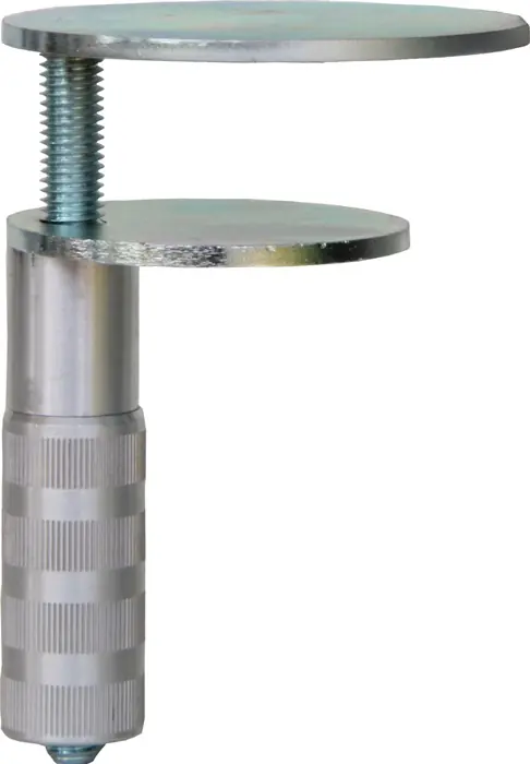 Saisonangebot Tischklemme D.73+90mm 2 Metallplatten Tischplatte 90mm BAUER & BÖCKER